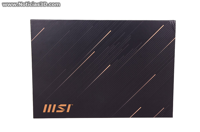 MSI Prestige 15 A12X Carbon Grey MSI Prestige 15 A12X Carbon Grey foto de la caja del portátil