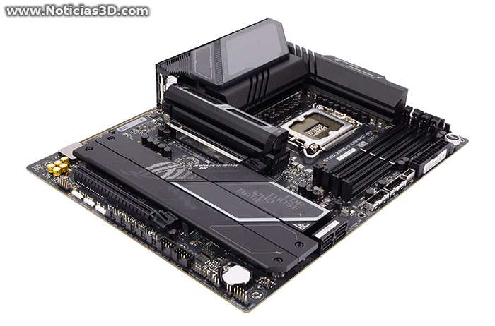 Foto frontal de la ASUS ROG STRIX Z890-F GAMING WIFI