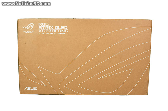 ASUS ROG Strix OLED XG27ACDNG Foto de la caja